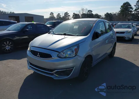 2019 Mitsubishi Mirage Le from USA, damaged, VIN ML32A5HJ0KH004962